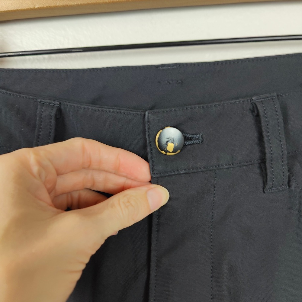 Lululemon ABC Pant Classic 32" Mens 31 Black Golf Athleisure Travel Warpstreme - Picture 4 of 9